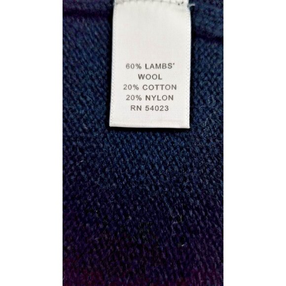 BANANA REPUBLIC WOMEN'S WOOL MIX KNITTED CARDIGAN BUTTON COLLAR SIZE M #832 - Picture 12 of 13